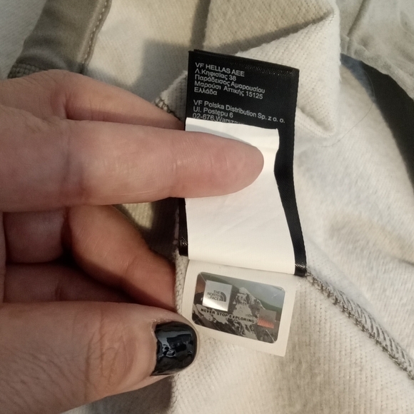 The north face  windwall full zip snap button closure women's jacket small - Picture 7 of 9